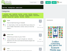 Tablet Screenshot of naitalk.com